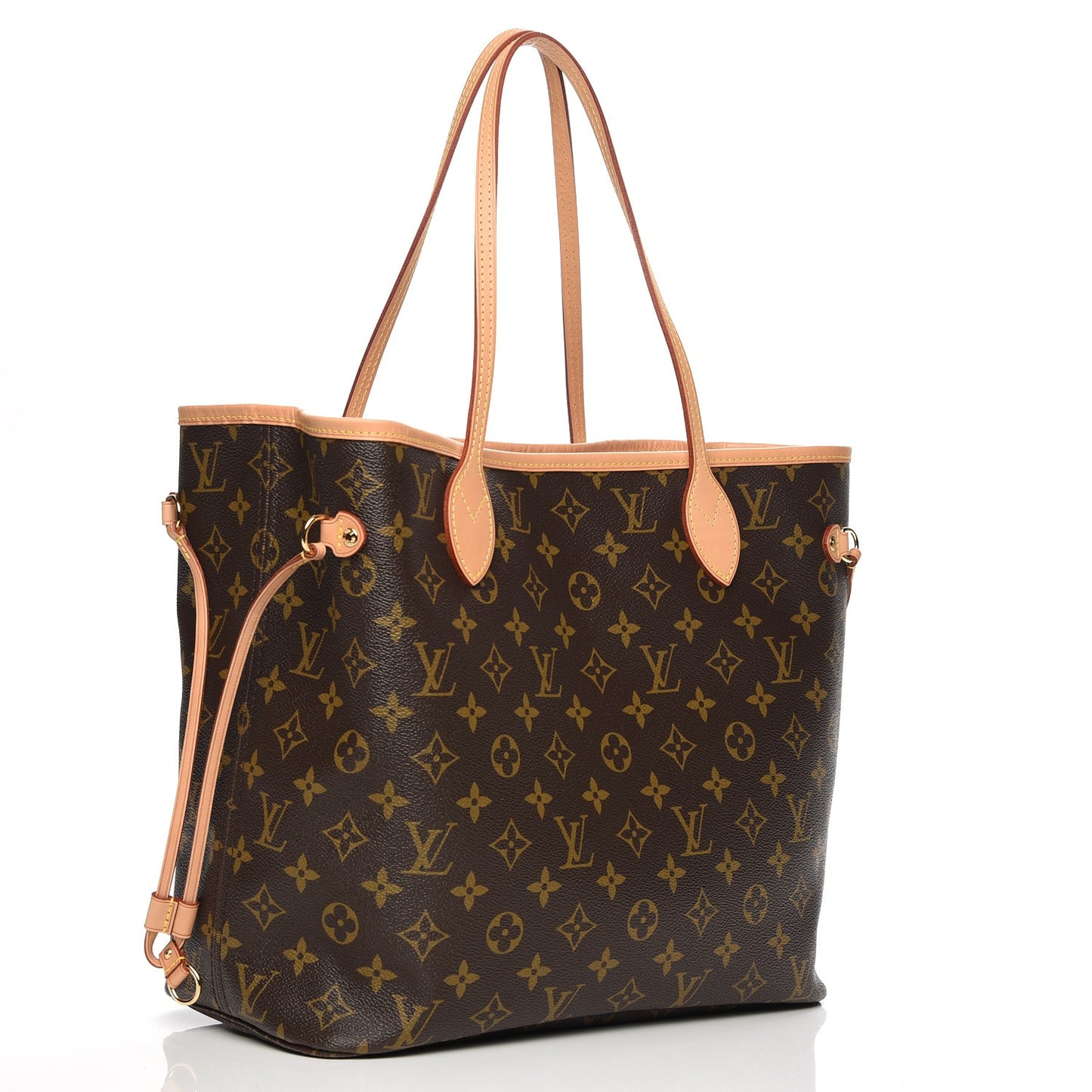 Monogram Maui V Neverfull MM Rose Ballerine