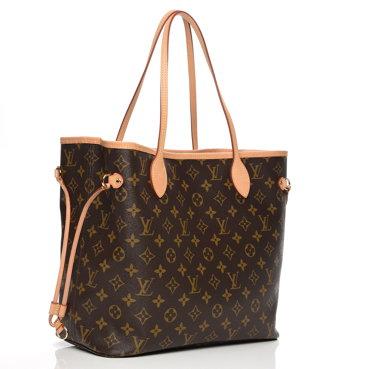 Louis Vuitton Monogram Maui V Neverfull MM Rose Ballerine 4 of 8