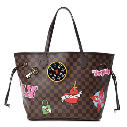 Louis Vuitton Damier Ebene Travel Stickers Neo Neverfull MM 1 of 11