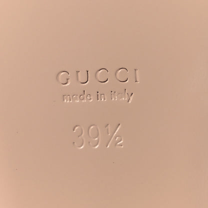 Gucci Nappa Charlotte Double G Marmont Thong Sandals 39.5 Perfect Pink 8 of 11