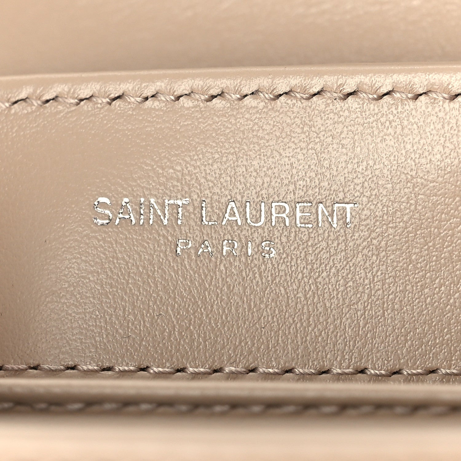 Saint Laurent Calfskin Y Quilted Monogram Toy Loulou Crossbody Bag Nude Powder 5 of 8