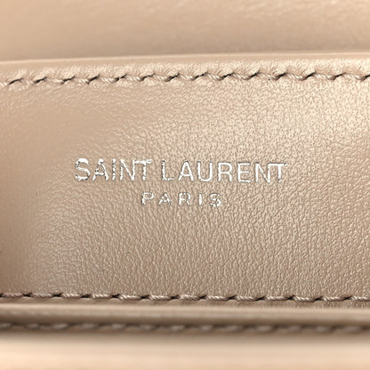 Saint Laurent Calfskin Y Quilted Monogram Toy Loulou Crossbody Bag Nude Powder 5 of 8