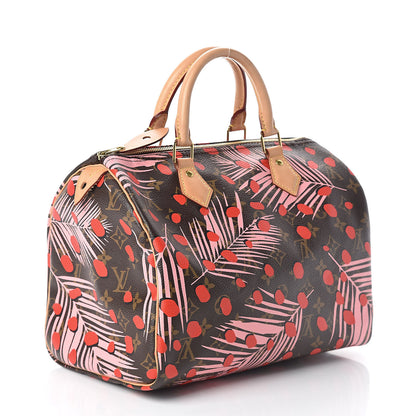 Louis Vuitton Monogram Jungle Dots Speedy 30 Sugar Pink Poppy 3 of 9
