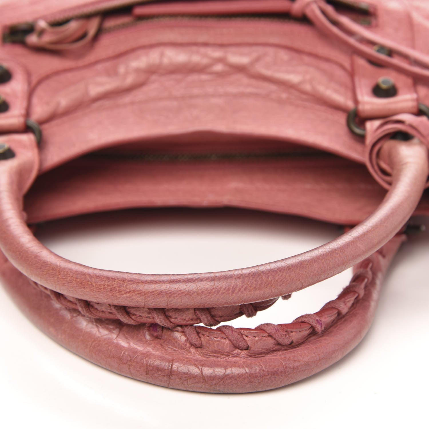Balenciaga Agneau Classic Hardware Town Rose Bombon Raspberry 8 of 14