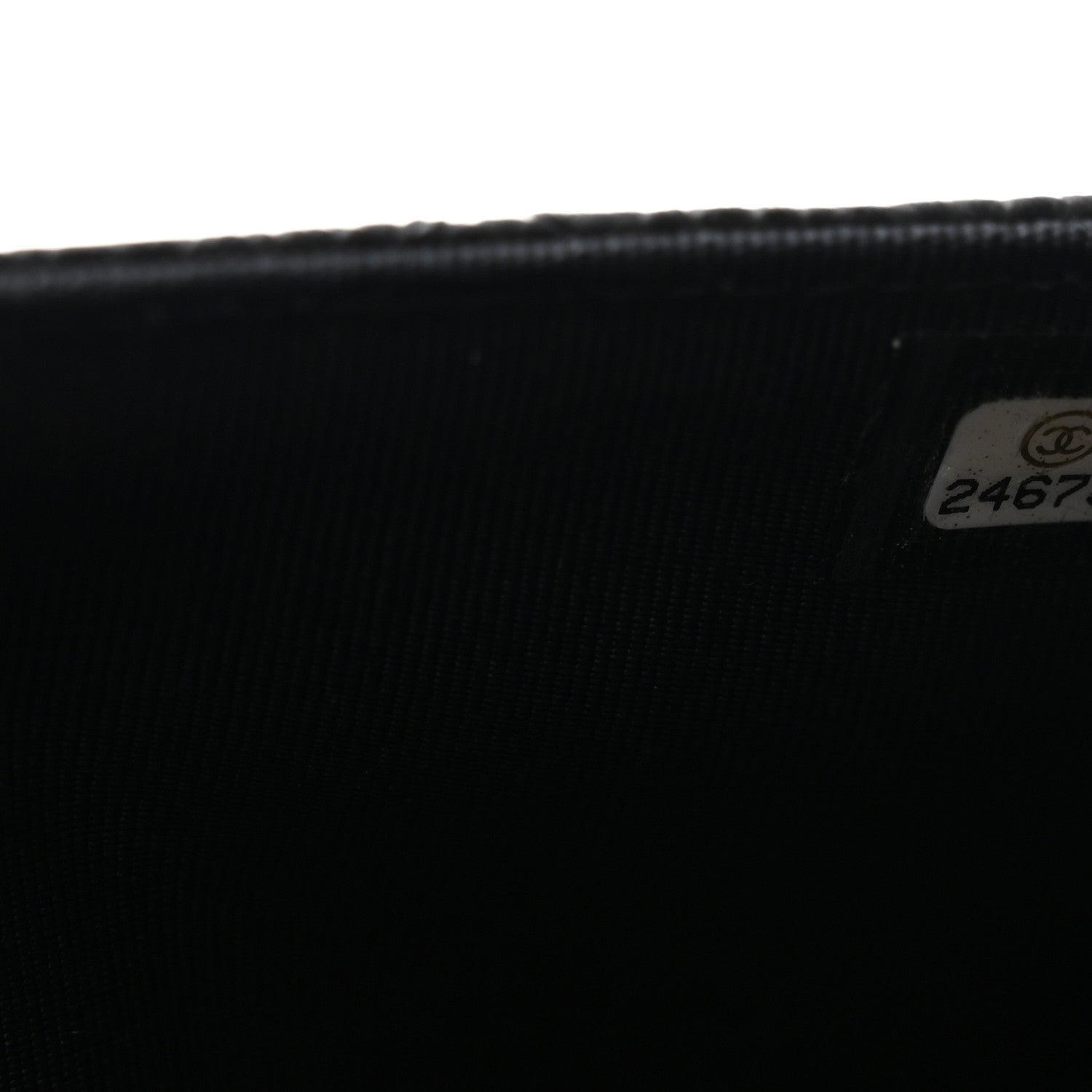 Chanel Caviar Quilted Wallet on Chain WOC Black 8 of 12