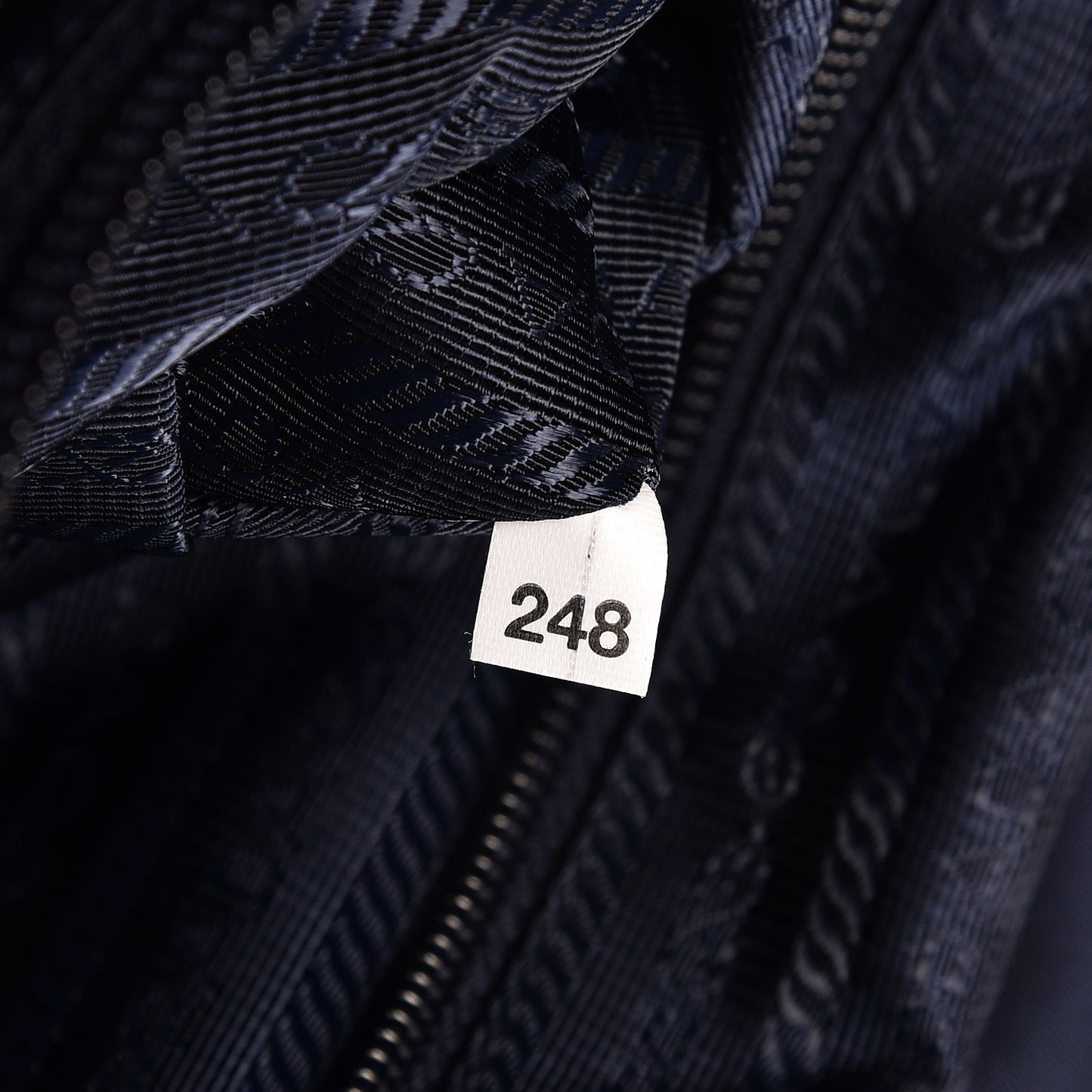 Nylon Vela Saffiano Medium Cinch Backpack Baltico