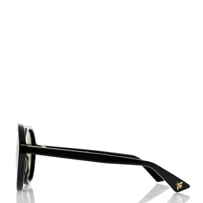 Gucci Acetate Round Sunglasses GG0023S Black 3 of 8