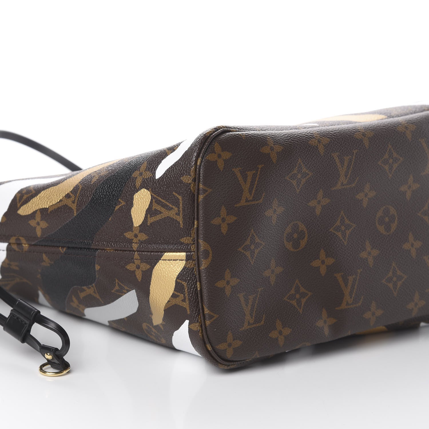 Louis Vuitton X LOL Monogram Neverfull MM Gold Silver 5 of 8