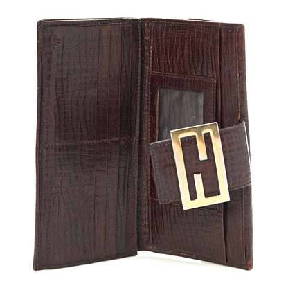 Fendi Zucchino Forever Continental Wallet Brown 5 of 20