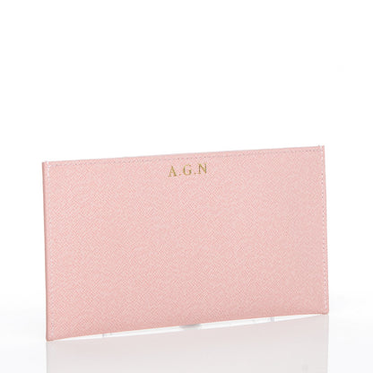 Louis Vuitton Calfskin Felicie Card Holder Insert Rose Ballerine 3 of 8
