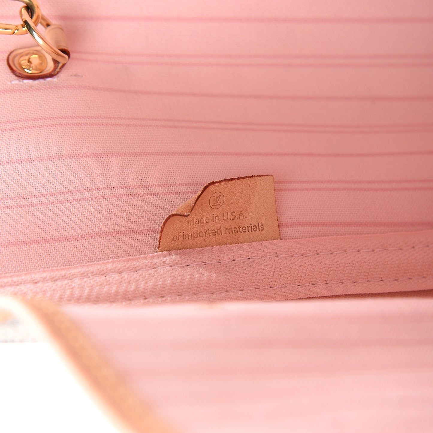 Damier Azur Neo Neverfull MM Rose Ballerine