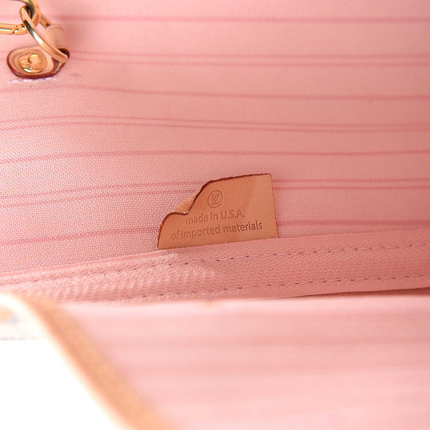 Louis Vuitton Damier Azur Neo Neverfull MM Rose Ballerine 7 of 12