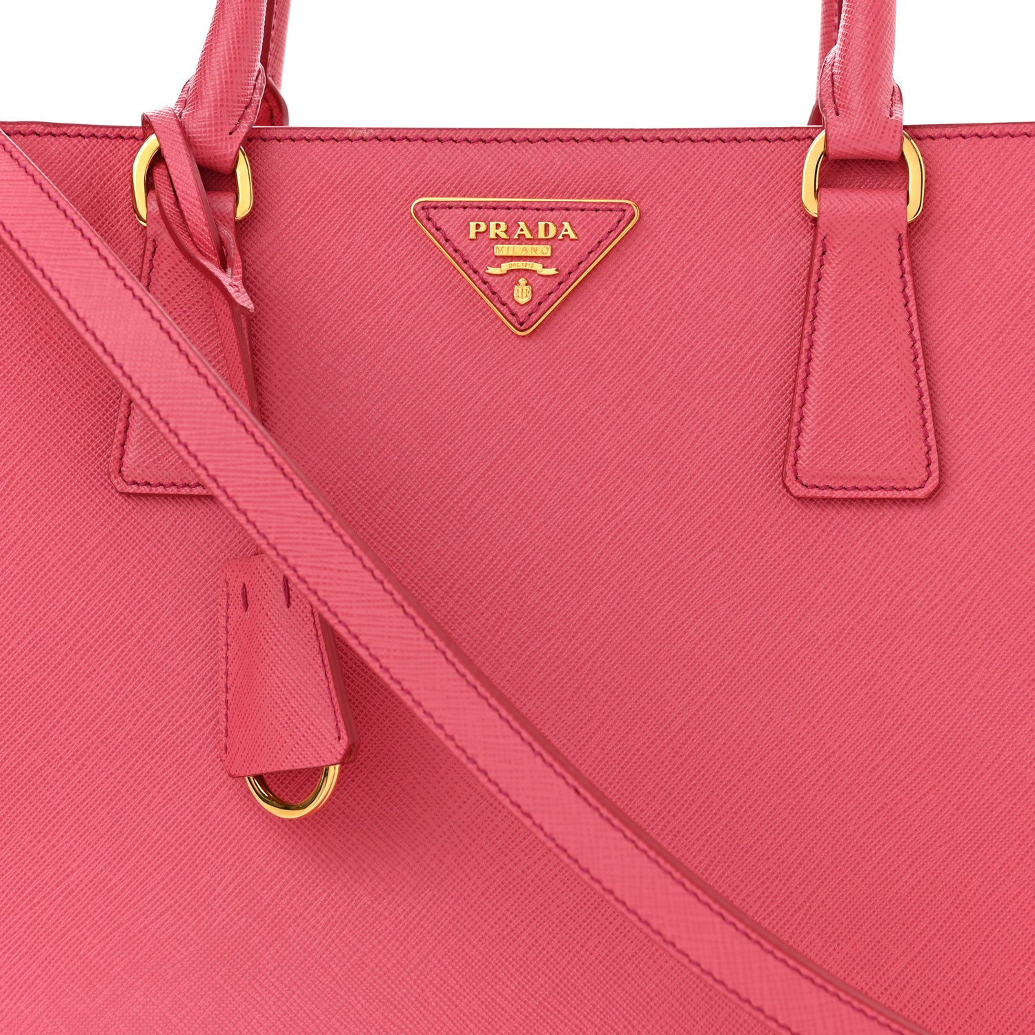 Prada Saffiano Small Galleria Double Zip Tote Tamaris 8 of 10