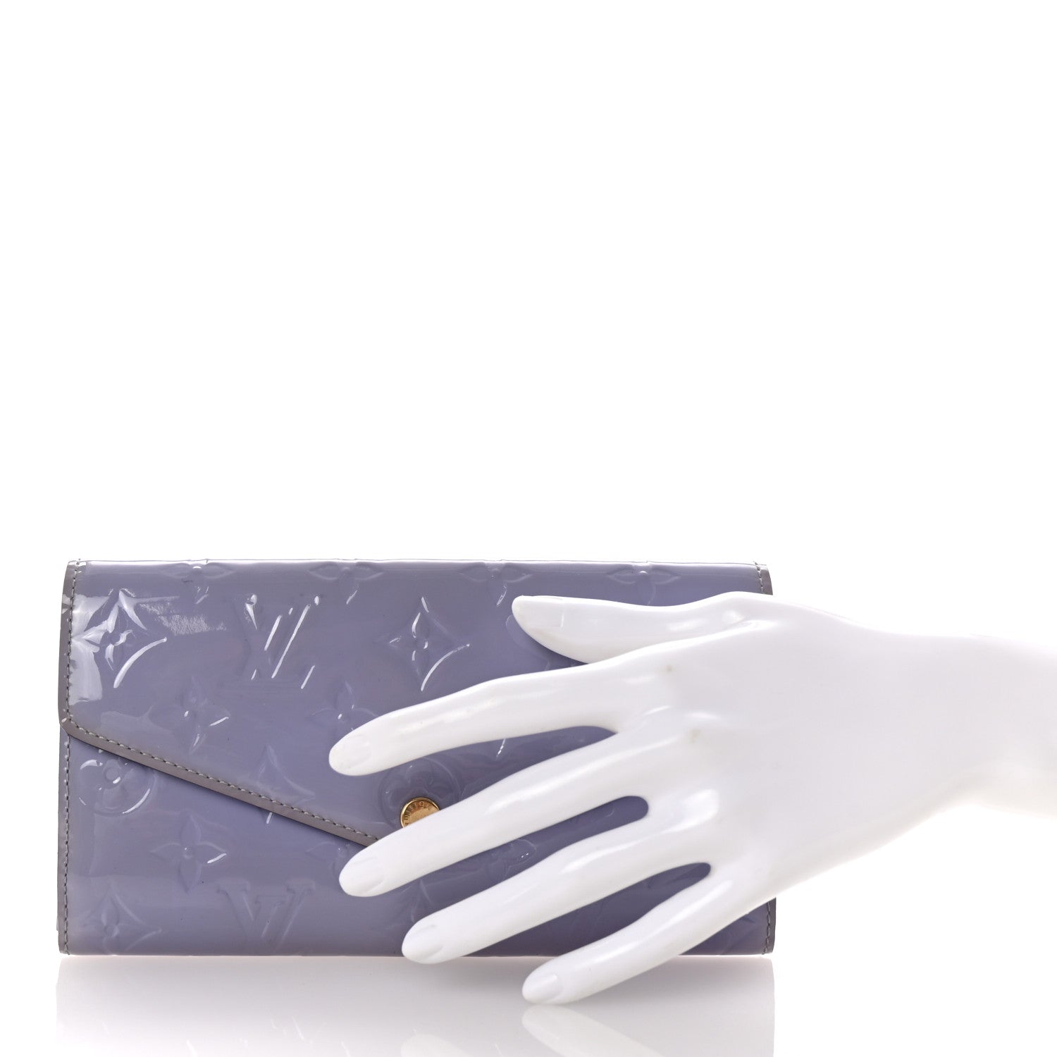 Louis Vuitton Vernis Sarah Wallet NM  Lilac 2 of 6