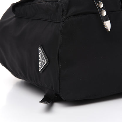 Prada Nylon New Vela Studded Backpack Black 9 of 11