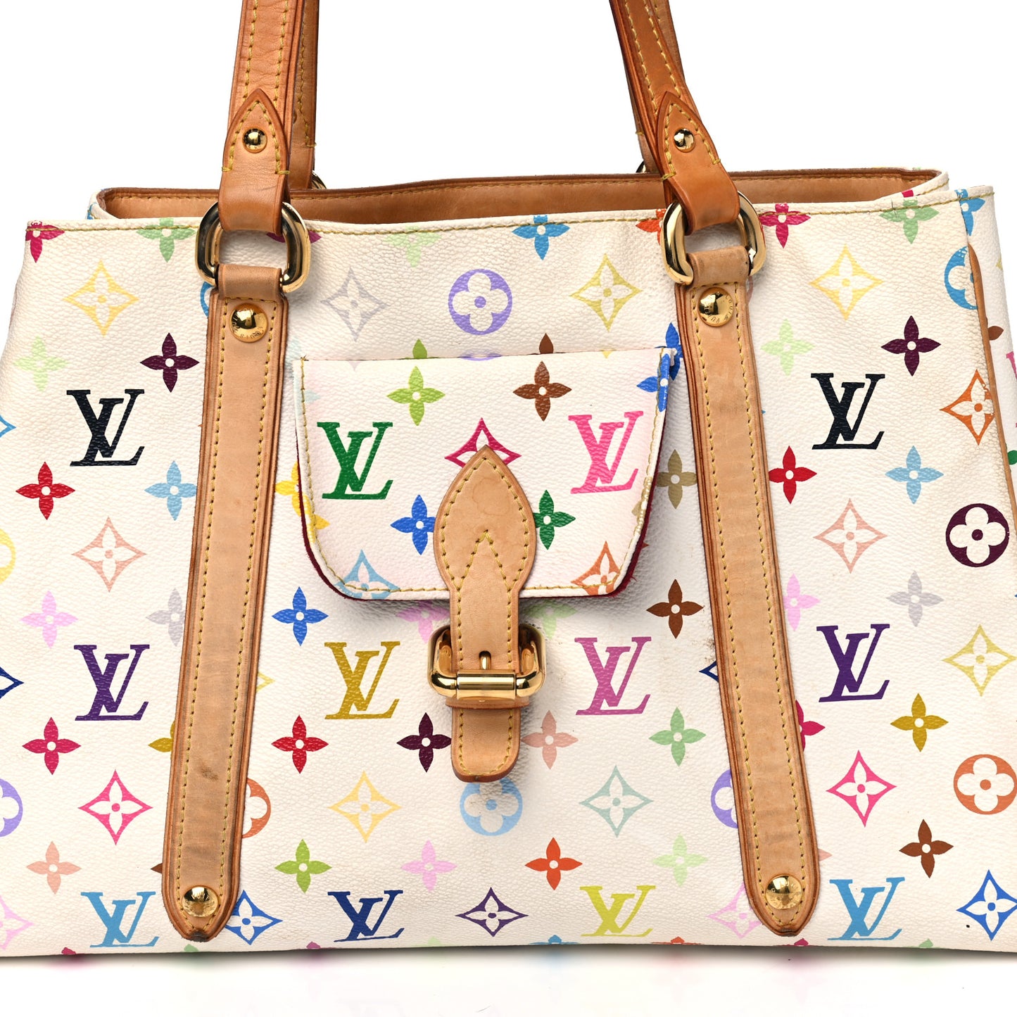 Monogram Multicolor Aurelia MM White
