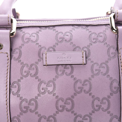 Gucci Guccissima Small Joy Boston Purple 10 of 10