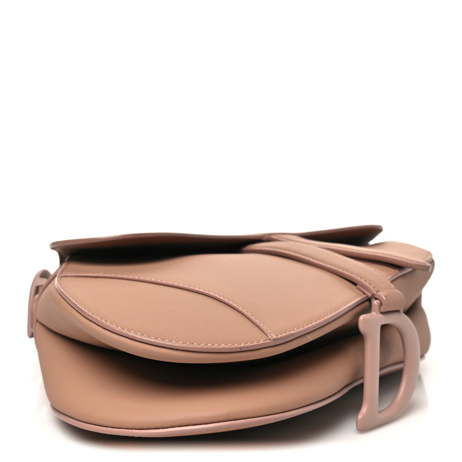 Christian Dior Ultra Matte Calfskin Saddle Bag Blush 4 of 10