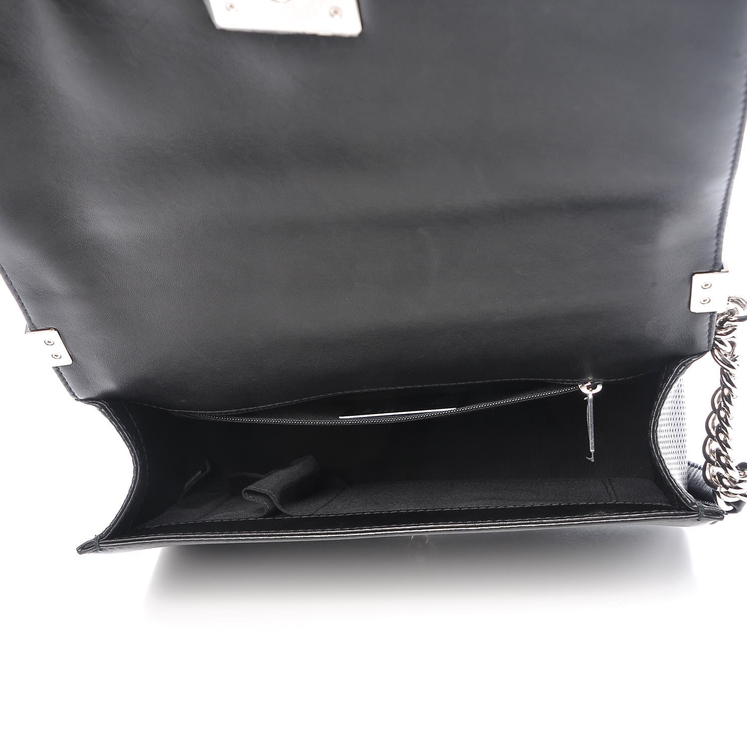 Chanel Perforated Lambskin Quilted New Medium Boy Flap Black 5 of 8