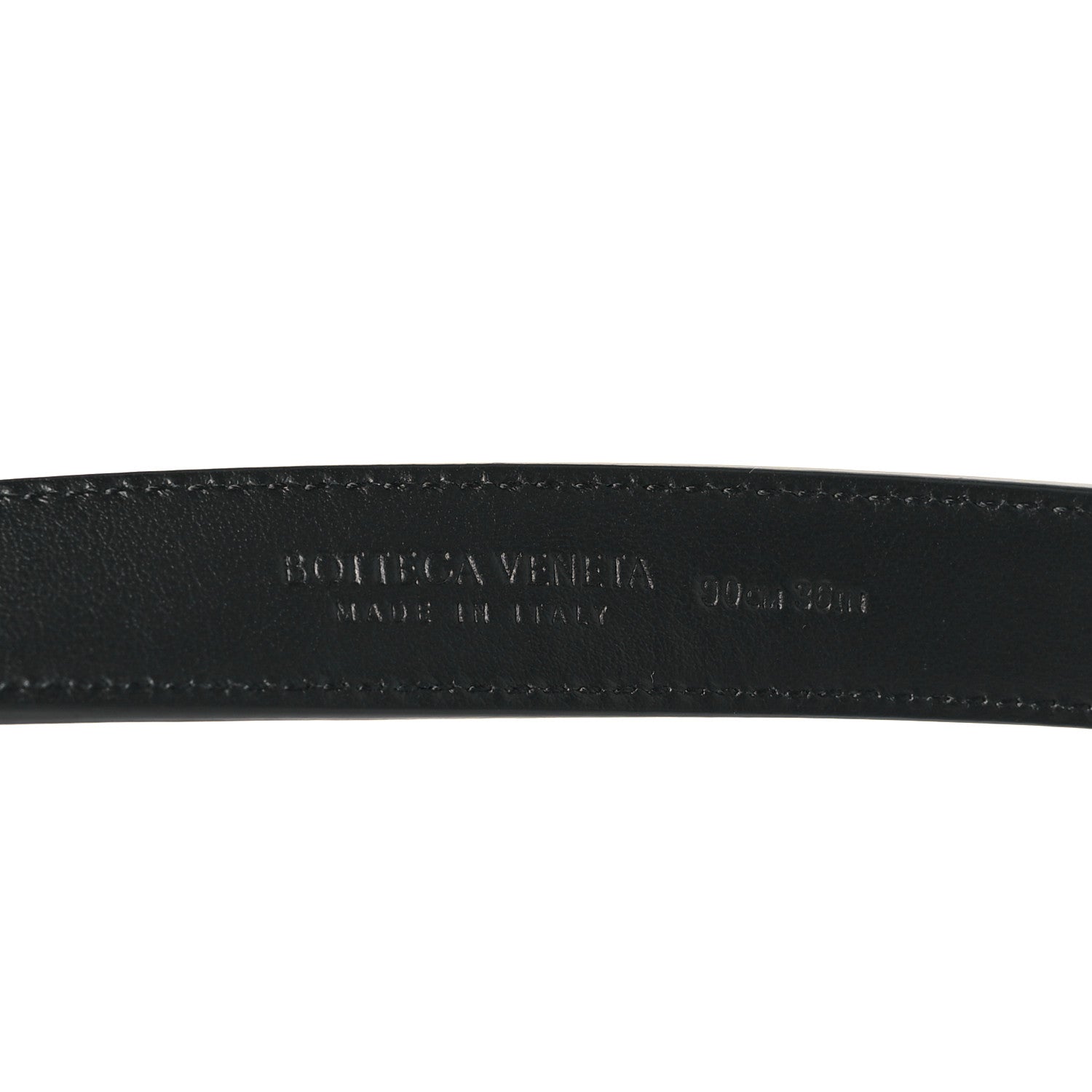 Bottega Veneta Nappa Knot Buckle Belt 90 36 Black 3 of 6