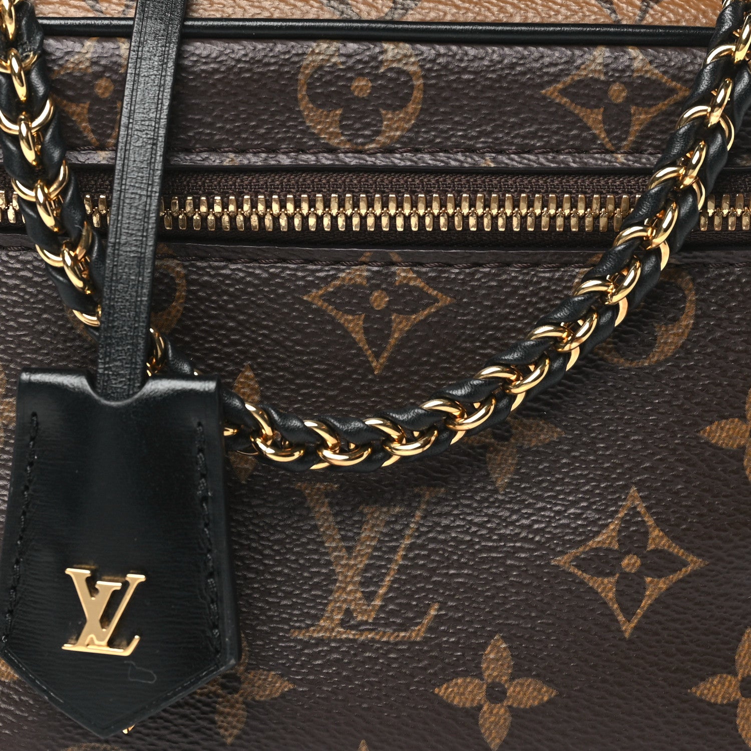 Louis Vuitton Reverse Monogram Vanity Chain Pouch 7 of 9
