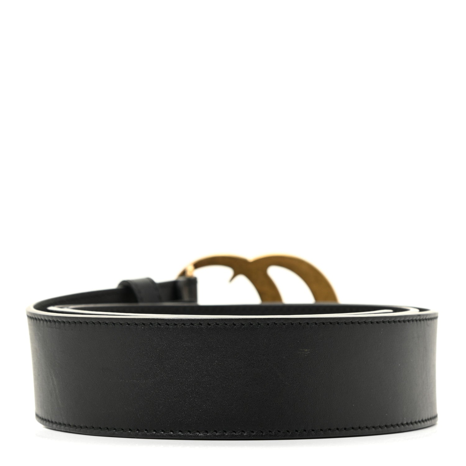 Gucci Calfskin Double G 40mm Belt 95 38 Black 2 of 10