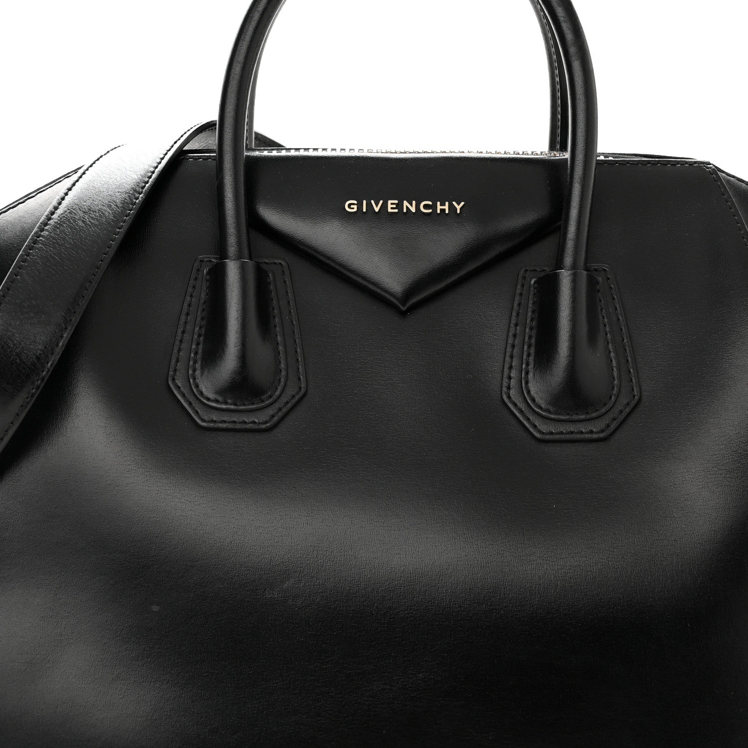 Givenchy Shiny Lord Calfskin Medium Antigona Black 8 of 11