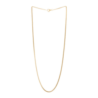 David Yurman 18K Yellow Gold 2.7mm Box Chain Necklace 22" 3 of 5