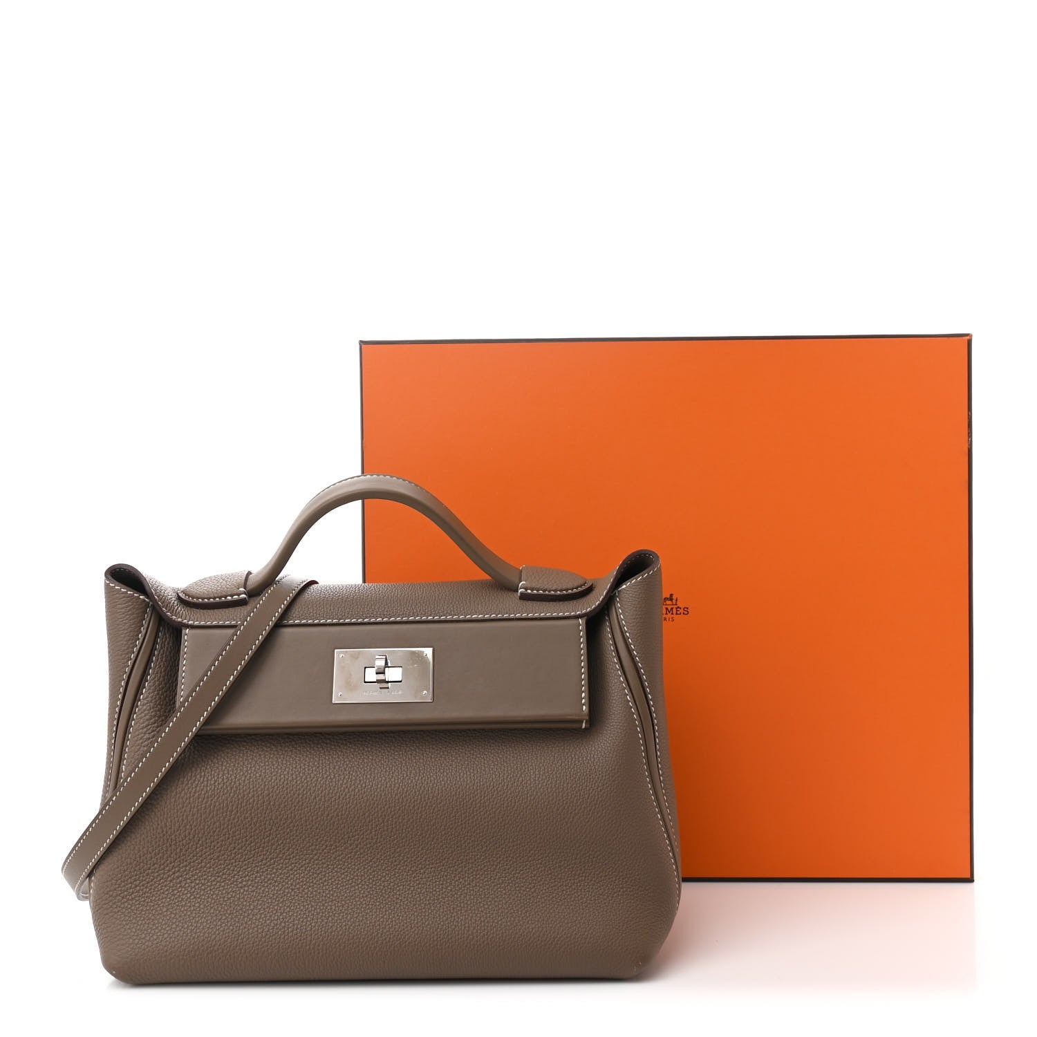 Hermes Togo Swift 24/24 29 Etoupe 12 of 12