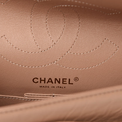 Chanel Aged Calfskin Chevron Quilted 2.55 Reissue 225 Flap Beige 9 of 11