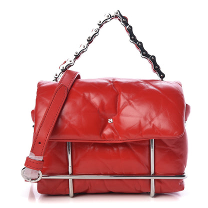 Alexander Wang Calfskin Quilted Halo Xbody Bag Red 1 of 11