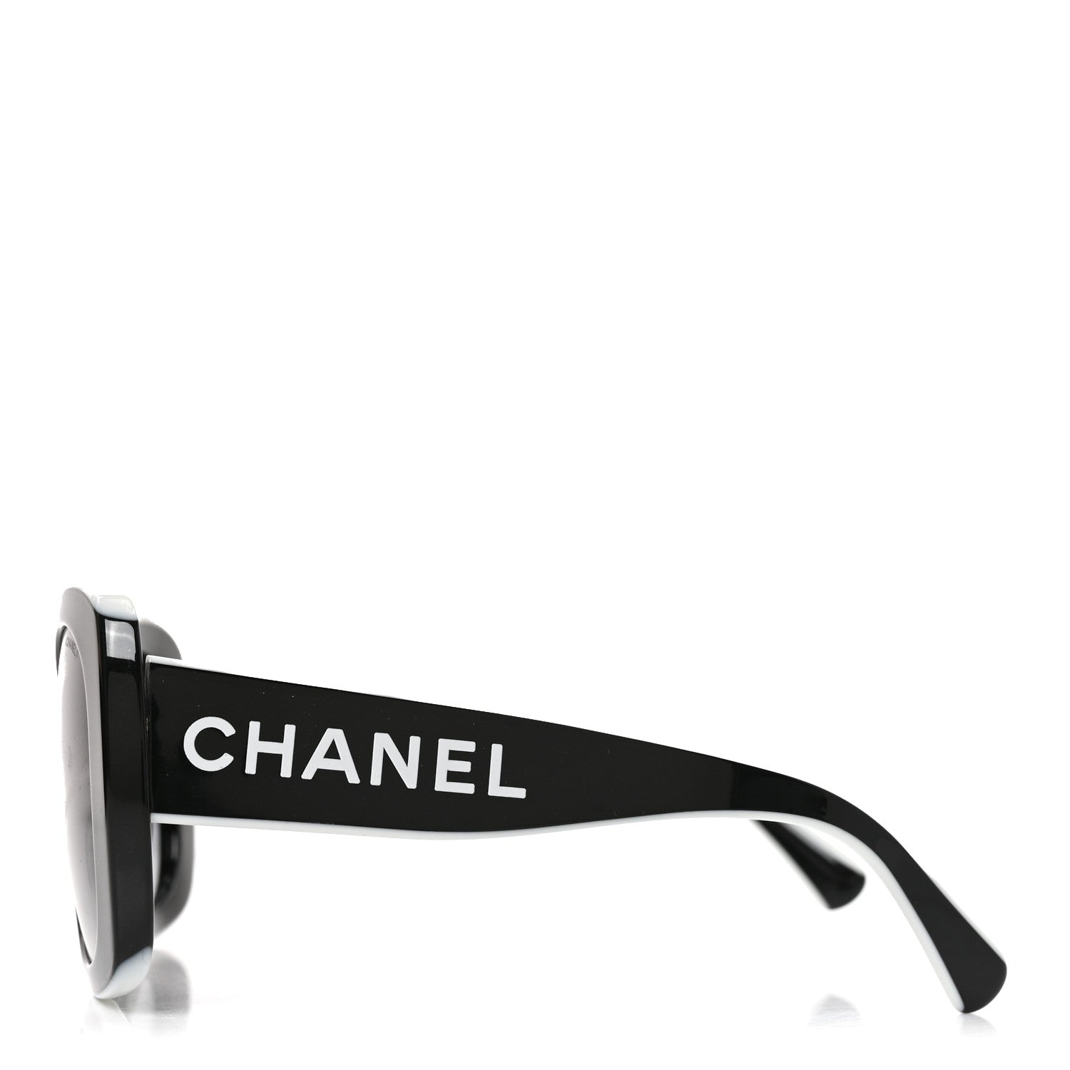 Chanel Acetate Sunglasses 71414A Black 3 of 7