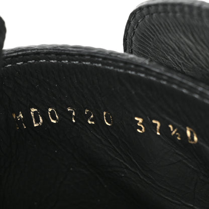 Christian Dior Calfskin Empreinte Ankle Boot 37.5 Black 7 of 14