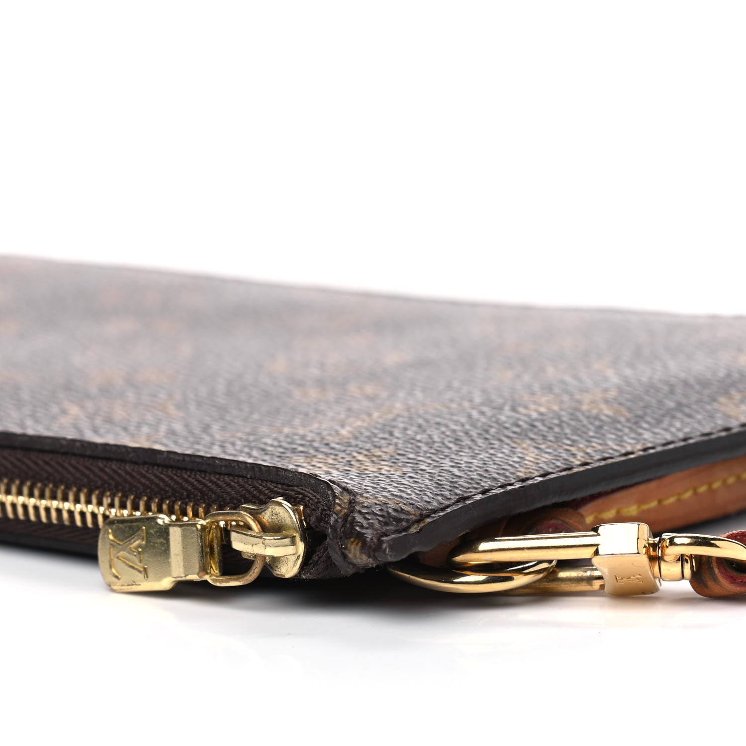 Louis Vuitton Monogram Neverfull MM GM Pochette 7 of 9