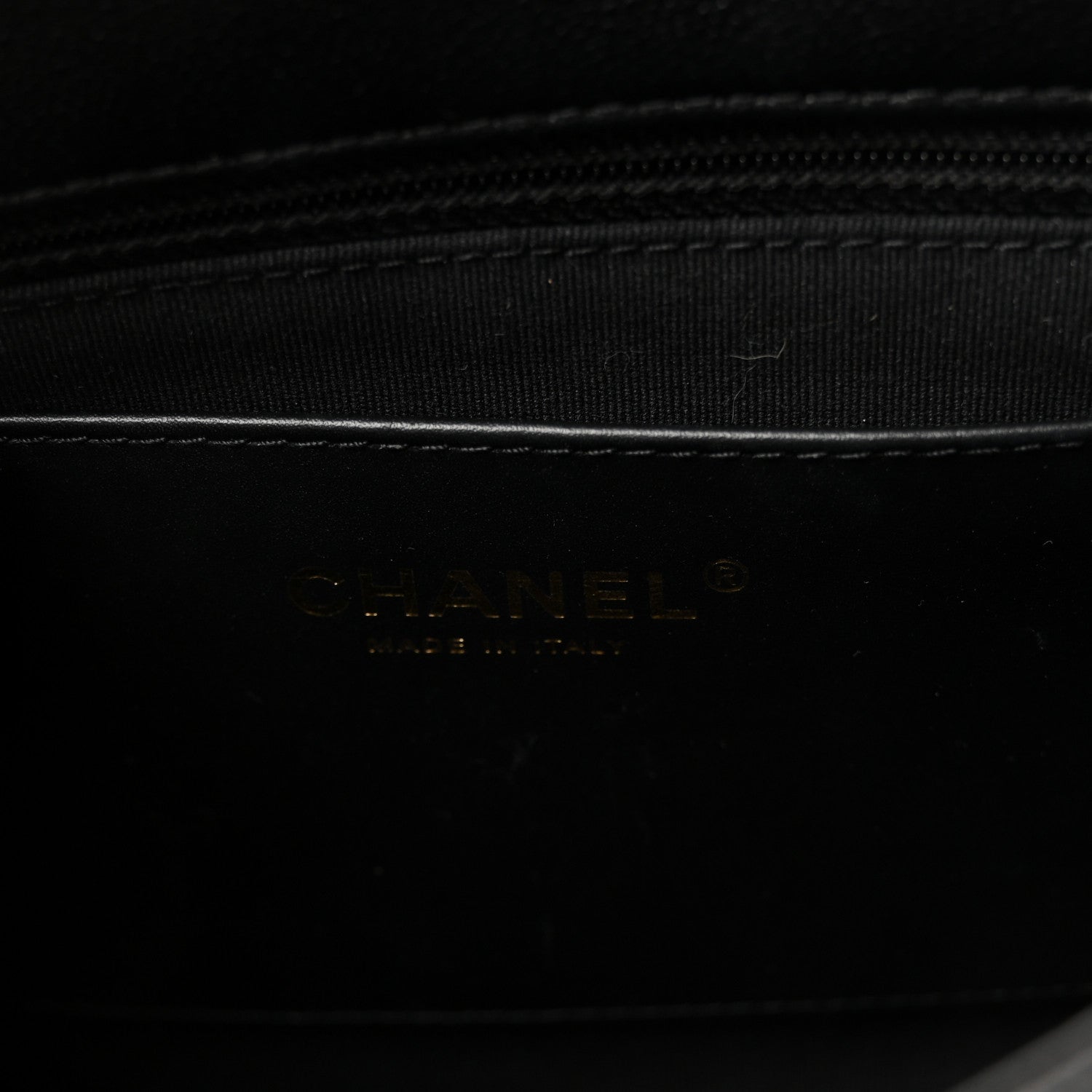 Chanel Caviar Quilted Small Top Handle Flap Black 6 of 11