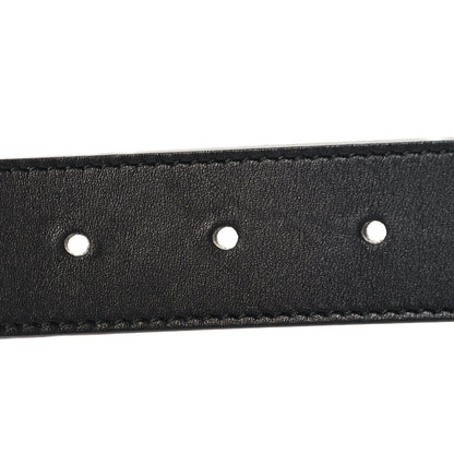 Gucci Calfskin Double G 30mm Belt 90 36 Black 4 of 5