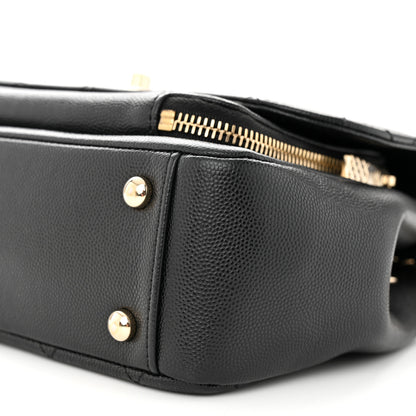 Chanel Caviar Quilted Medium Business Affinity Flap Black 10 of 12