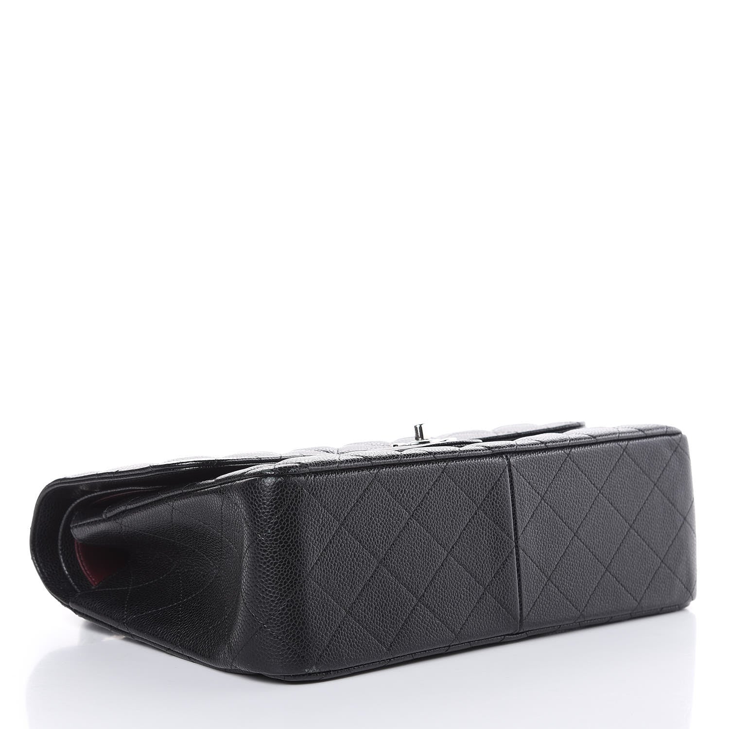 Chanel Caviar Quilted Jumbo Double Flap Black 4 of 10
