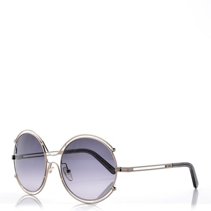 Chloe Isidora Oversized Round Sunglasses CE122S Silver 1 of 8