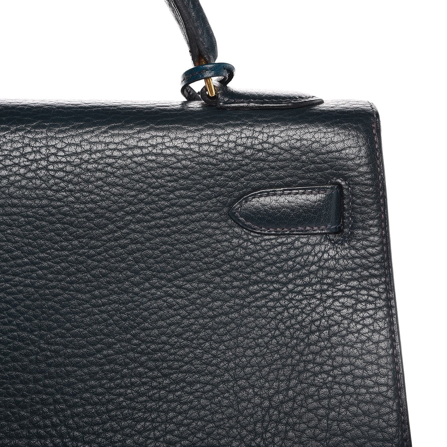 Hermes Fjord Sellier Kelly 32 Bleu Marine 10 of 41