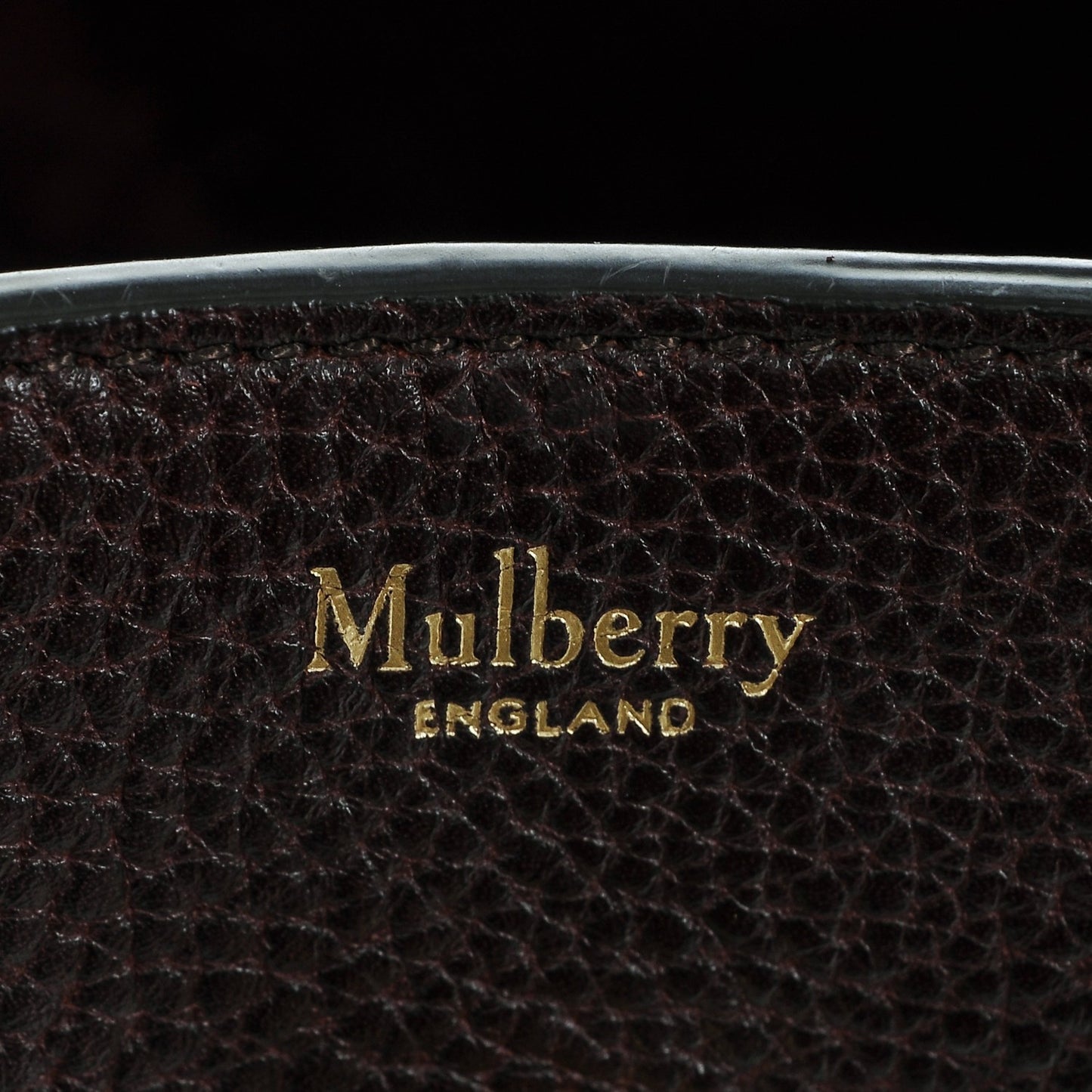 Natural Grain Leather Bayswater Oxblood