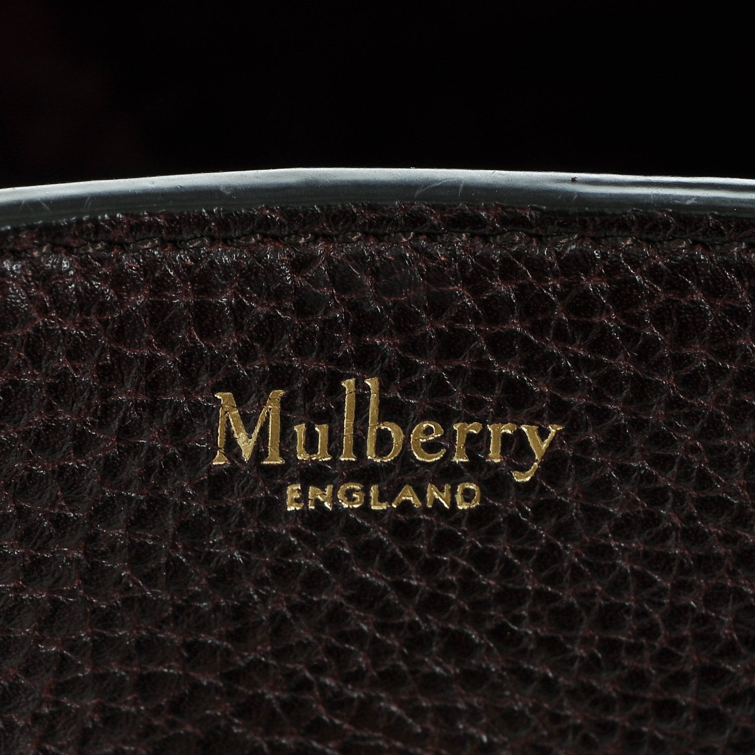 Mulberry Natural Grain Leather Bayswater Oxblood 7 of 7