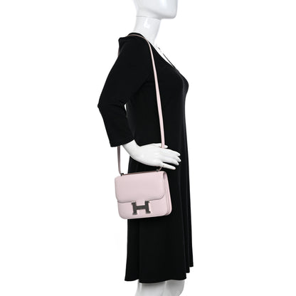 Hermes Chevre Mysore Constance 18 Mauve Pale 2 of 12