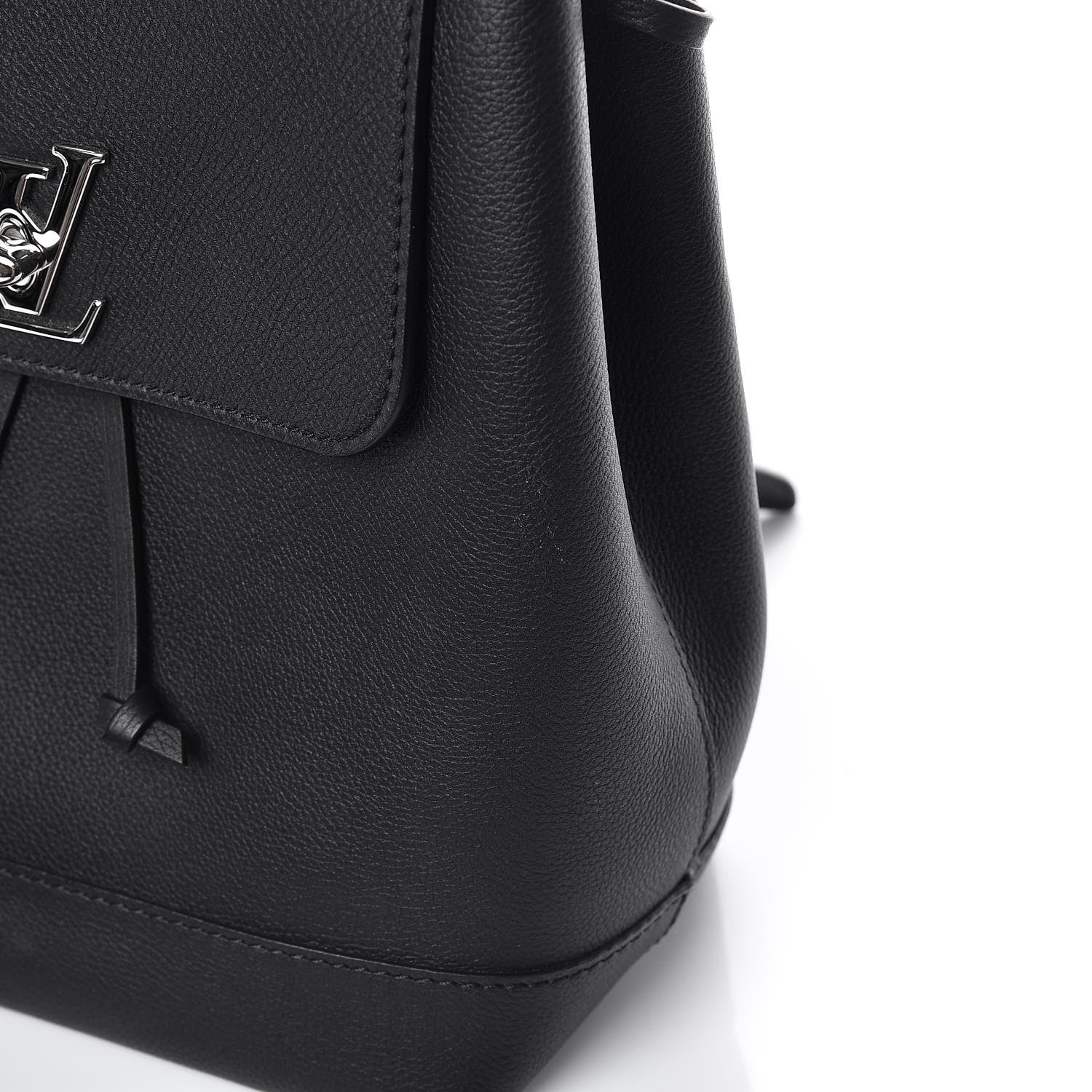 Louis Vuitton Calfskin Lockme Backpack Black 10 of 13