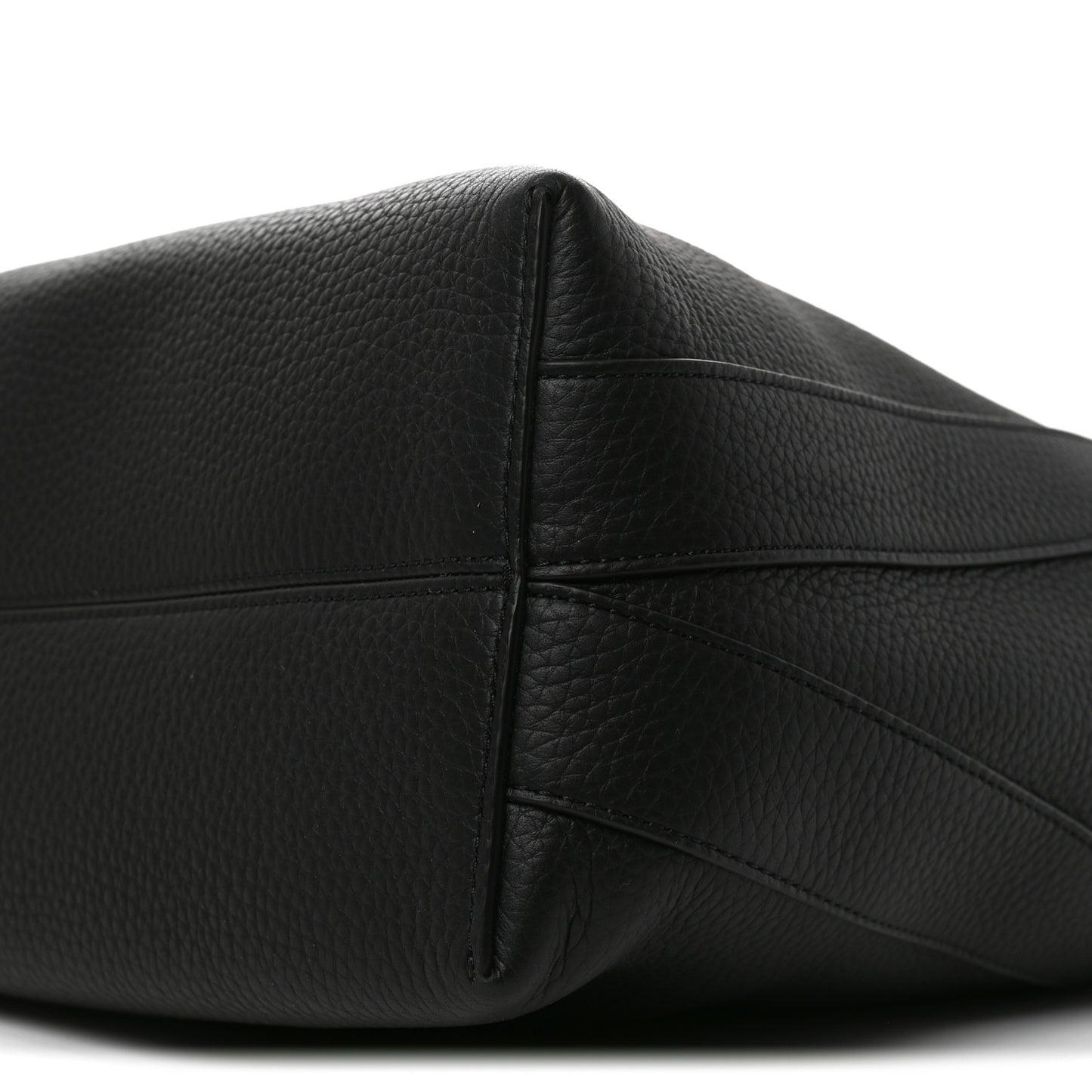 Heavy Grain Bayswater North South Tote Black