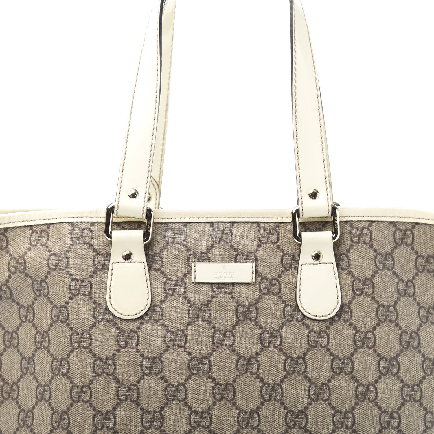 Gucci GG Plus Monogram Medium Joy Tote White 12 of 12