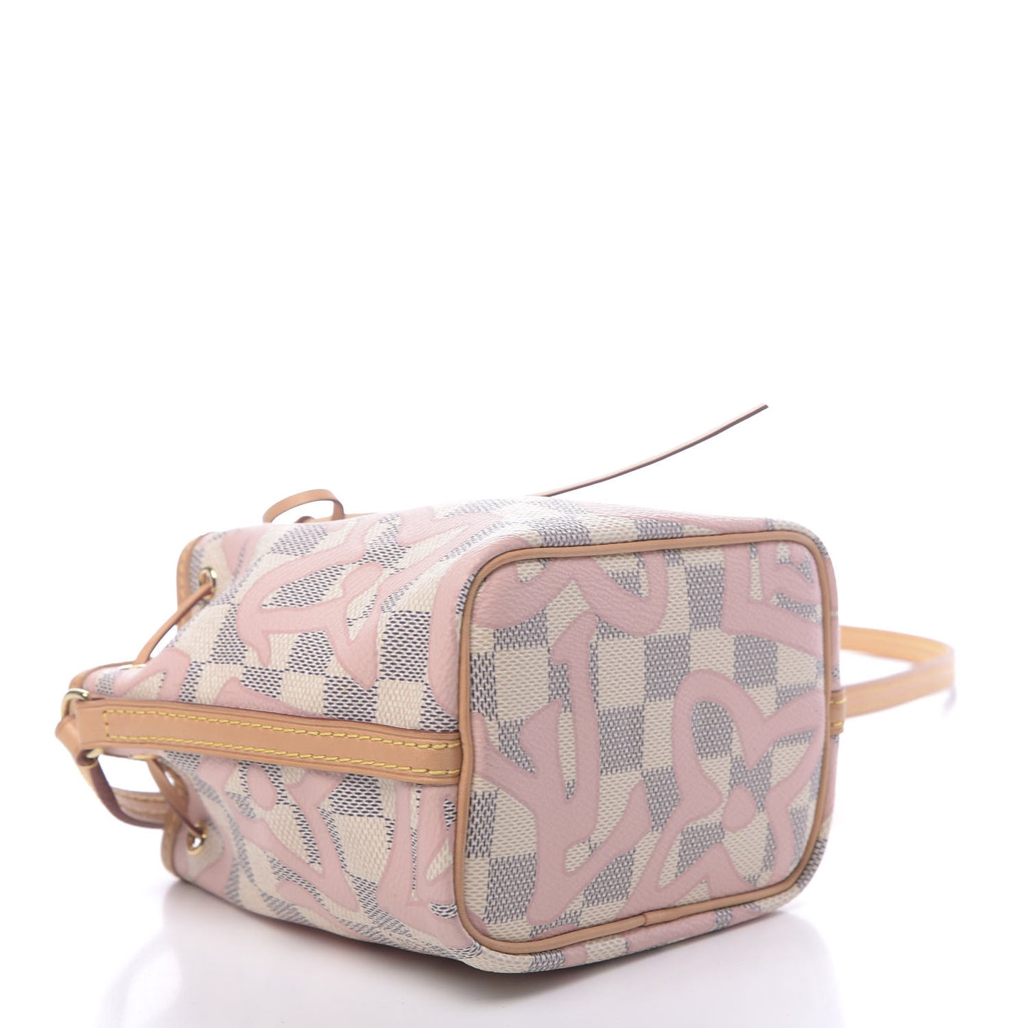 Damier Azur Tahitienne Nano Noe Rose Ballerine
