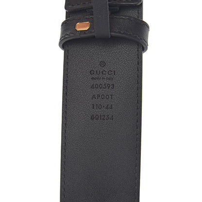 Gucci Calfskin Double G 40mm Belt 110 44 Black 6 of 6