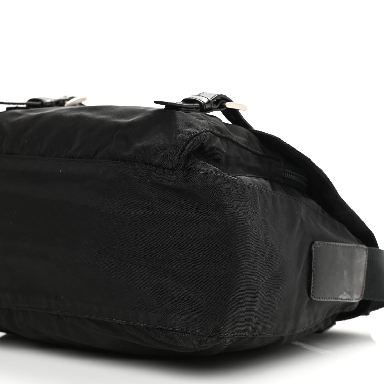 Prada Nylon Vela Messenger Bag Black 9 of 14