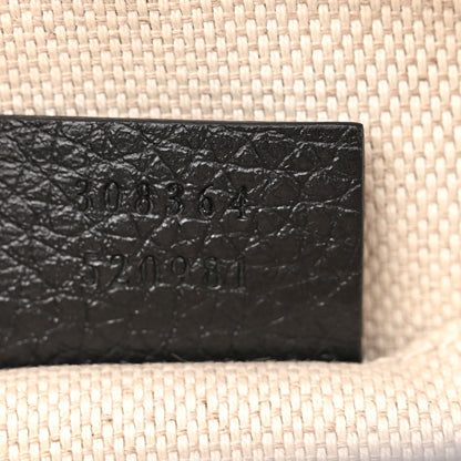 Gucci Pebbled Calfskin Small Soho Disco Bag Black 7 of 10